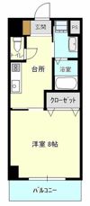 フルリール松浦Ⅱの間取り画像