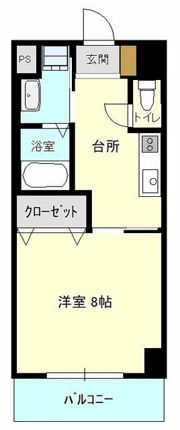 フルリール松浦Ⅱの間取り画像