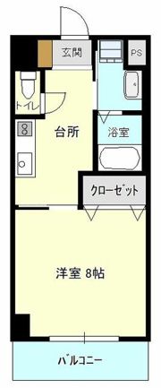 フルリール松浦Ⅱの間取り画像