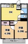 三晴マンションの間取り画像