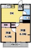 三晴マンションの間取り画像