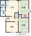 ハイツ南条の間取り画像