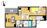 REGALEST 十日市Ⅱの間取り画像
