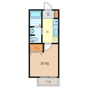 エスポワール戸田の間取り画像