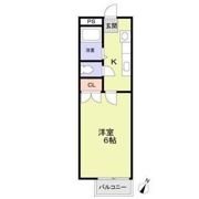 サイプレス豊中の間取り画像