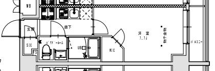 S-RESIDENCE王子Terceraの間取り画像