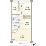 パークホームズ世田谷豪徳寺翠景邸の間取り画像