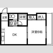 高蔵寺マンションの間取り画像