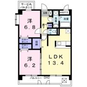 アルカンシエルAの間取り画像
