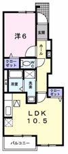 プラシードの間取り画像