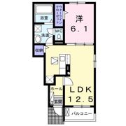 マシオンレーヴ豊南の間取り画像