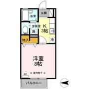 サンハイツ小中島 Eの間取り画像