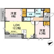 E’clat(エクラ)の間取り画像