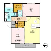 ハイマートの間取り画像