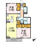ラ・ルーチェⅡの間取り画像