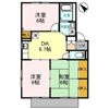 プレジール長坂台の間取り画像