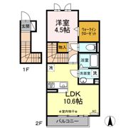カメリア・ウサの間取り画像