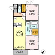 メルベーユKの間取り画像