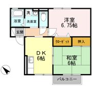 ブリスベントⅡの間取り画像