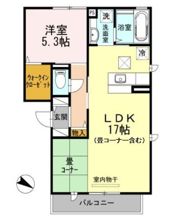フィオーレの間取り画像