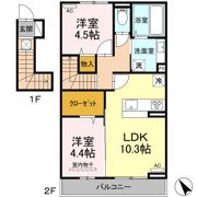 フォアモストの間取り画像