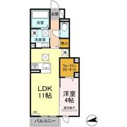 ラルジュガーデン西寺の間取り画像