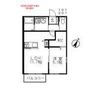 La porteの間取り画像