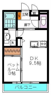 ムグンファⅤの間取り画像