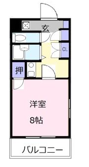 シャンテシノハラ Ⅱの間取り画像