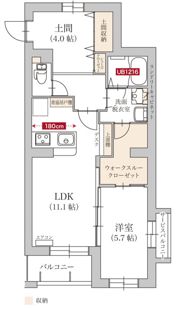 シャルマンウェストの間取り画像