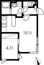 アレーロ高円寺の間取り画像