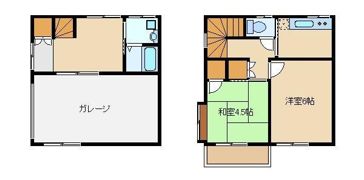 水谷東ガレージハウスの間取り画像