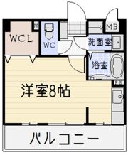 ソレイユ勝川の間取り画像