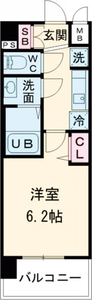 プレサンスTHE KYOTO 粋都の間取り画像