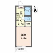 ビューパレーⅡの間取り画像