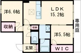 シャーメゾン壺川の間取り画像