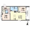 シャーメゾン壺川の間取り画像