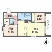 シャーメゾン壺川の間取り画像