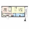 シャーメゾン壺川の間取り画像