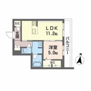 シャーメゾン壺川の間取り画像