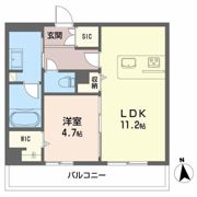 ヴェルメゾン須屋の間取り画像