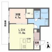 ヴェルメゾン須屋の間取り画像