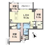 ラリュールの間取り画像