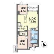 ラリュールの間取り画像