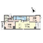 ラリュールの間取り画像