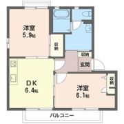 パルテールの間取り画像