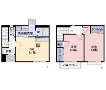 エヴァーグリーン若宮の間取り画像