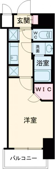S-RESIDENCE浅間町駅前axial(アクシャル) フリーレント・家具家電キャンペーン実施中!の間取り画像