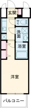S-RESIDENCE浅間町駅前axial(アクシャル)の間取り画像