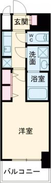 S-RESIDENCE浅間町駅前axial(アクシャル)の間取り画像